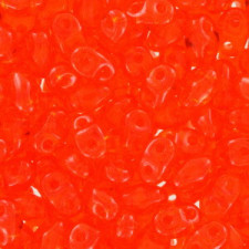 Matubo MiniDuo Perlen 4x2.5mm Transparent - hyacinth
